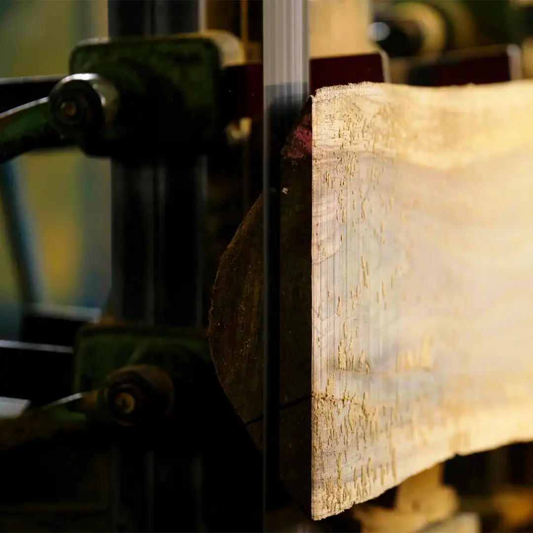 Sawmill Process for Teak Wood